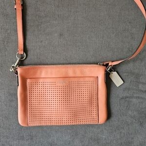 Coach Peach Crossbody Bag